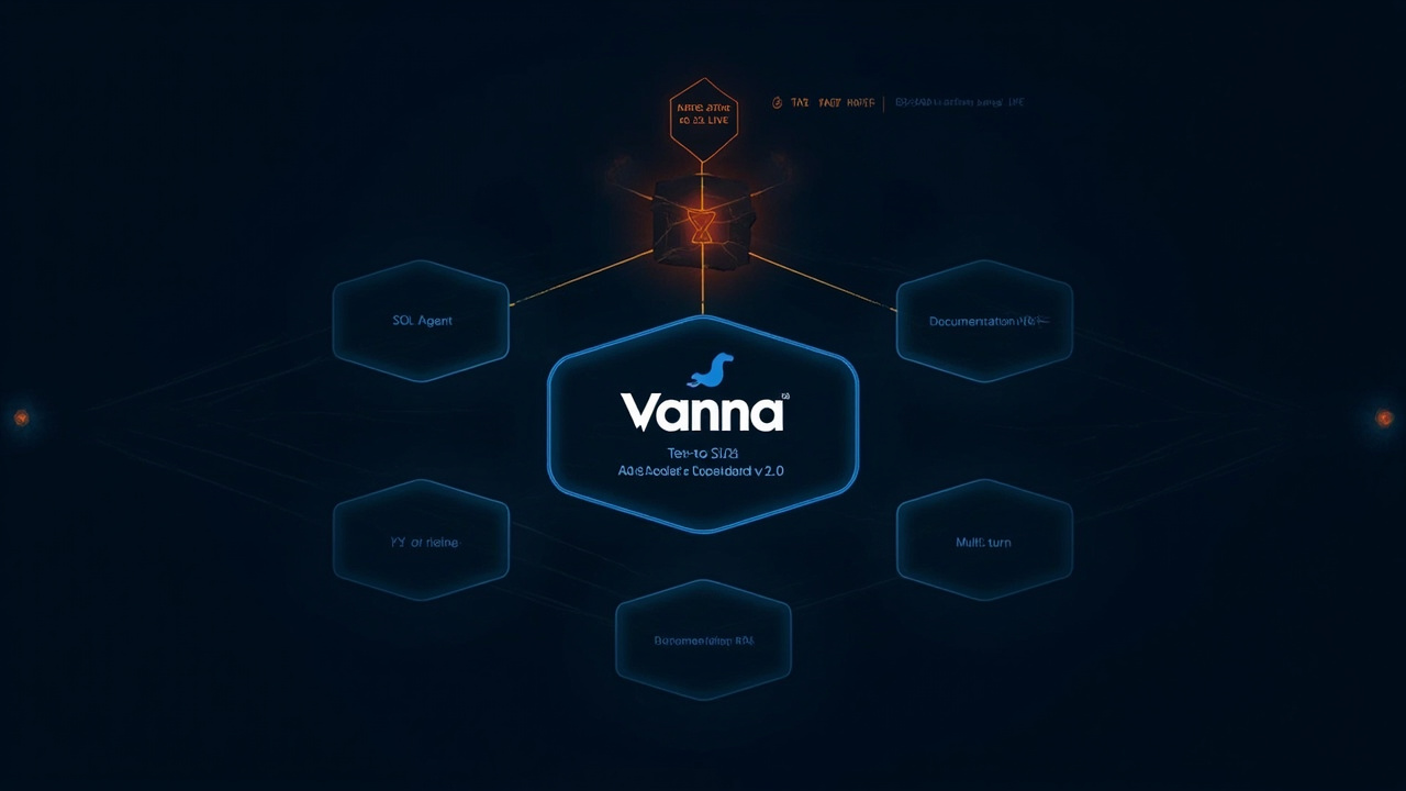 飞熊出品 · Vanna 调研：23K stars MIT Text-to-SQL 框架，2.0 让 AI Agent 真能查数据库